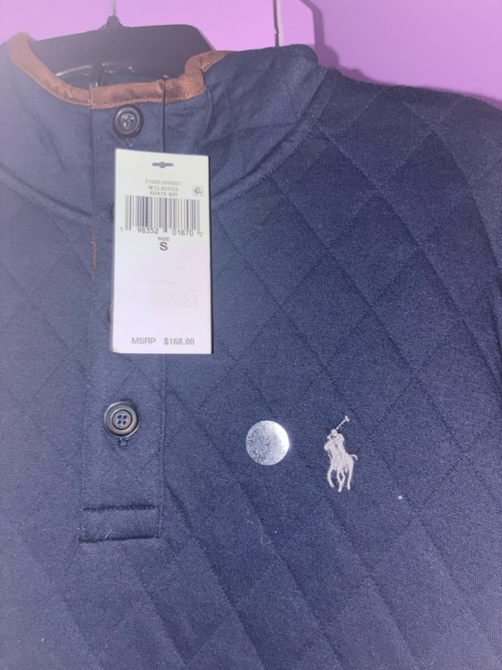 Ralph Lauren  Quilted Pullover
